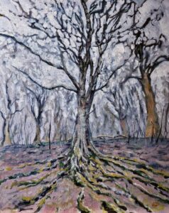 Original artwork created in Holywell Dene, Seaton Sluice